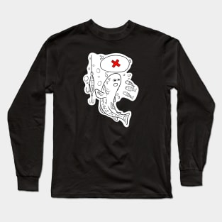 Trout say no to deep lure Long Sleeve T-Shirt